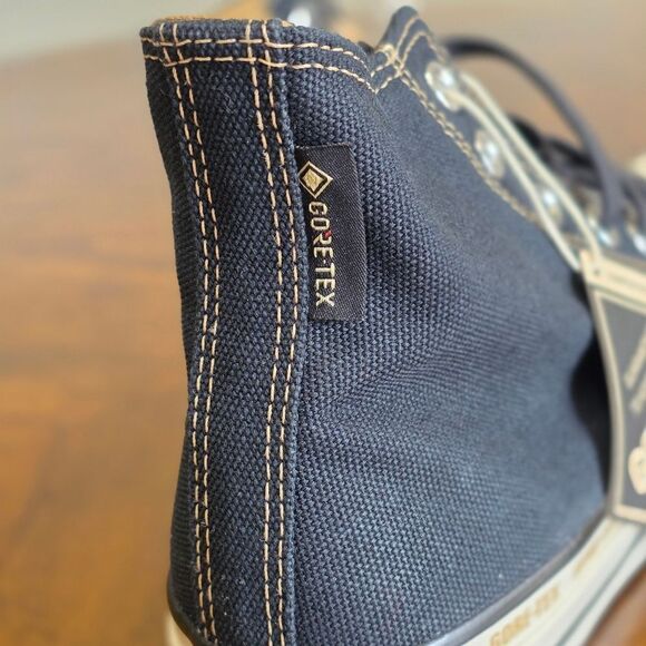 Converse Chuck Taylor Gore-Tex GTX High Black Toadstool Tan Women's 9 LE A08565C - Picture 13 of 16